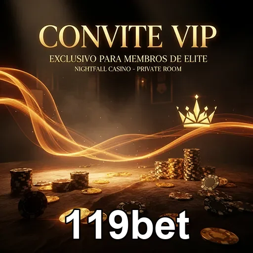 Cliente desfrutando experiência VIP na 119bet